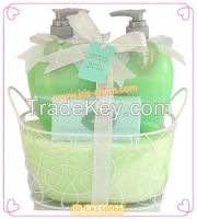 Creative apple bath set shower gel & body lotion