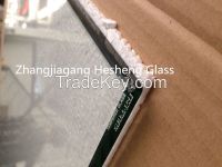 3-12MM flat polished edge tempered glass supply to Cellini furniture in Singapore with CCC  certificate