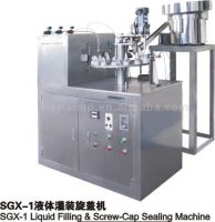 Sell liquid Filling & Screw-cap Sealing Machine