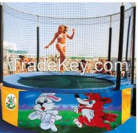 China 14 foot trampoline for sale, outdoor gym trampoline wholesale