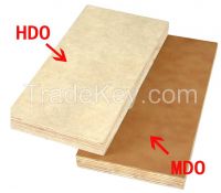 full birch core HDO&MDO plywood