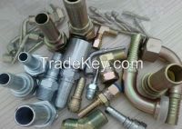 MALE AND FEMALE HOSE FITTINGS SUITABLE FOR MANY KINDS OF HYDRAULIC HOSES