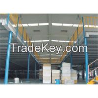 warehouse stainless steel platform muti-level racking