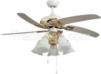 52"ceiling fan with light /decorative ceiling fan /mordern ceiling fan