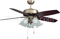 52"ceiling fan with light /air cooling fan  / decorative ceiling fan