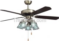 52"ceiling fan  with light /decorative ceiling fan / air cooling fan