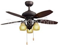 42"ceiling fan with light /decorative ceiling fan /air cooling ceiling fan
