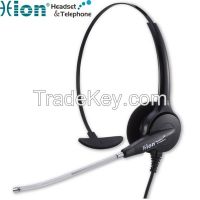 Comfortable Monaural Call Center Headset with Voice Tube DH30