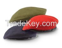 military beret (Optional Badges, Patches and Embroidery)