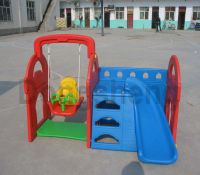 plastic baby slide with swing