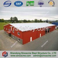 Light steel structure warehouse fabrication