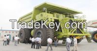 Electric energy non highway mine transport vehicle