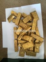 Gold dore bars