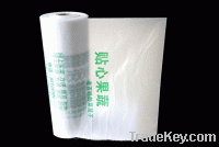 Sell flat bag roll for supermarket