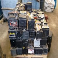 drained lead acid battery scrap