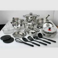 26pcs Stainless steel cookware sets