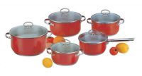 10pcs stainless steel cookware sets