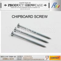 C1022A pozi countersunk head yellow or white chipboard screw