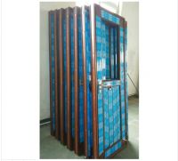 Export high quality Conch Red Walnut PVC/UPVC Bathroom Door, puerda