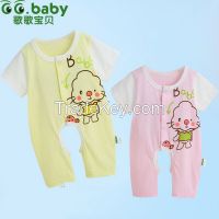 2015 Summer Boutique Newborn Baby Romper Unisex Fashion Cotton Infant Jumpsuit, Kids Clothes Baby Clothing Set