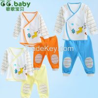 Baby Clothing Sets 2015 Spring Striped Newborn Baby Boys Clothes Infant 2PCS Set Casual Children Clothing Suits