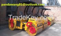 the best price of 3tons Double Drum Vibratory Roller