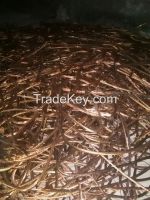 Copper scrap wire 99.9% min. purity