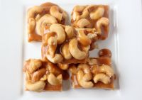 Salted Caramel Cashew Bars