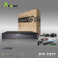 OYS-CN32 Best security camera recorder ip camera dvr wifi mobile support Onvif 32ch 1080P video input nvr system 32 channel NVR