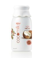 360ml PP bottle Coconut Milk with Latte Coffee