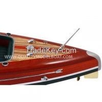 Typhoon Wooden Boat Model