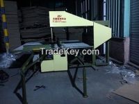 Honeycomb paperboard saw bench