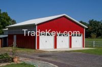 Panel type prefabricated house building modular home for warehouse use