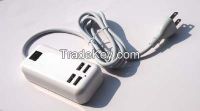 Sell 4-Ports/ 15W USB Desktop Charger  1.5m Line/4-Ports