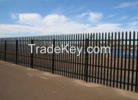 Steel Palisade Fence for Residential Area
