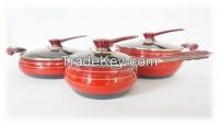 Two-Tone color Hard Anodized pot series