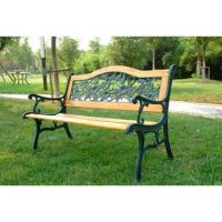 Park benches in wood and cast iron FDPB-301
