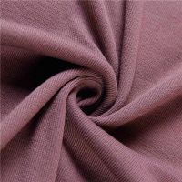 T/C interlock fabric with purple, solid, dyeing color