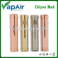 Made in China mechanical mod chiyou stainless steel mod chiyou