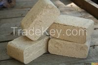 RUF briquettes from softwood