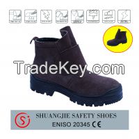 no lace working safety shoes with stylish appearance