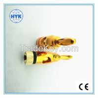 banana plug/banana socket/banana jack /electronic plug & socket/T plug with cable