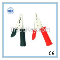 alligator clip/battery clip/crocodile clip/test clip/alligator clamp/alligator clip lead