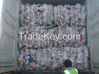 HDPE bottle scrap