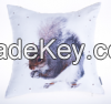 Square Animal Print Pillow Cover