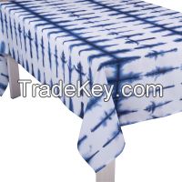 Blue Printed Table Cloth
