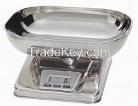 Stainless Steel 5kg Digital Kitchen Scale with lock function