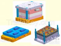 plastic thin wall food container injection molding exporter