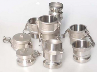 stainless steel or brass camlock fittings