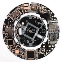 Double-sided PCBs for GPS board